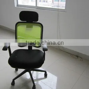 Mesh Chair Modern Office Chair Glider Legs Adjustable Gap Modern Captain Chairs thumbnail-1