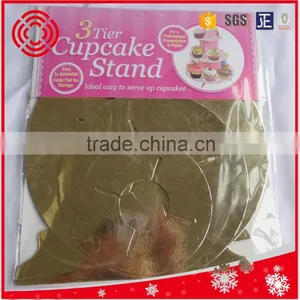 3tier Cupcake Stand for Child Birthday Decoration , Home Party Decor thumbnail-6
