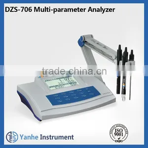 DZS-706 Multi-parameter Water Quality Meter PH/pX/ORP/TDS/Salinity/DO/Ion thumbnail-1
