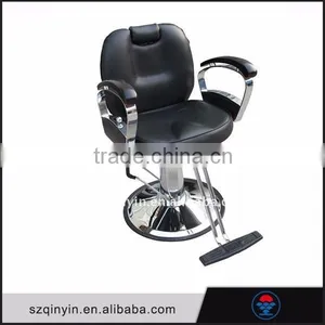 Factory Price Best Selling Artificial Leather Metal Hydraulic Oil Pump Antique Barber Chair thumbnail-1