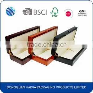 2016 Glossy Lacquer Luxury Wooden Pen Box for 2 Pens thumbnail-4