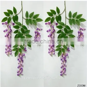 Fabric Single Artificial Flowers Winter Jasmine Wedding Decoration thumbnail-5