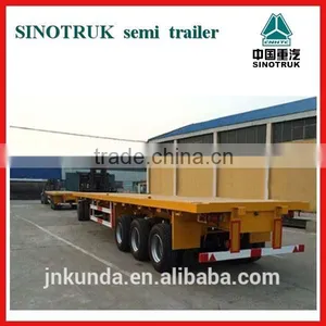 3-Axle Container Flatbed Trailer thumbnail-2