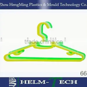 Flat Plastic Coat Hanger-HMT6619 thumbnail-1