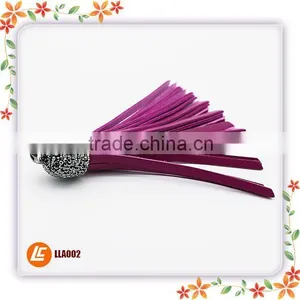High Quality Real Leather Tassels for Shoes and Bags for Bracelets for Jewelry thumbnail-6