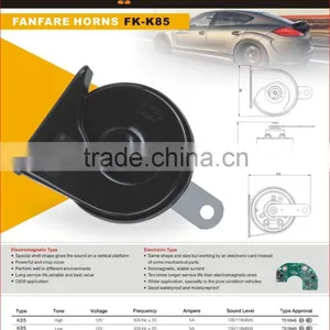 Hot Selling 12v 24v Electric Car Horn Auto Horn Klaxon Horn FK-K85 thumbnail-6