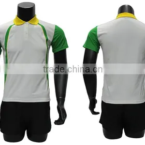 2016 High Quality Mens Latest Design Sports Performance Technical Dry Fit Golf Polo Shirt Manufacturer in China thumbnail-1