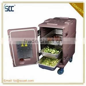 Thermal Box With Heating Element, With Castor Wheels, Carry GN Pans thumbnail-2