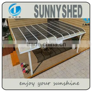 Weather Resistance Awning Polycarbonate Shelter Pergola for Garden thumbnail-1