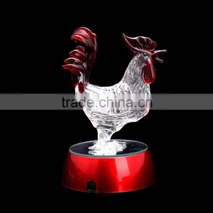 Hot Rooster Sculpture,crystal Cock Rooster,colorful Rooster Figurine thumbnail-4