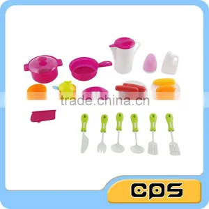 Pretend Play Kitchen Toy Kids Plastic Cooking Play Set thumbnail-2