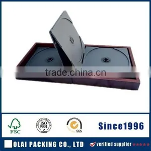 Unique High Glossy Wooden cd Gift Packaging thumbnail-1