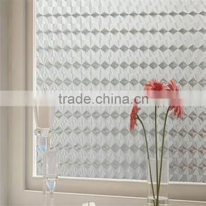 Most Hot Sales Frosted Glass Film -- 2D Static Window Film--- PVC Embossed Glass Sticker thumbnail-2