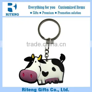 Promotional Cow Shape Keyring thumbnail-5