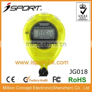 Professional High-quality Cheap Lanyard Waterproof Stopwatch thumbnail-1