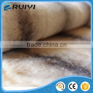Polyester/acrylic Fur Fabric, Long Pile Fake Fur Fabric thumbnail-1