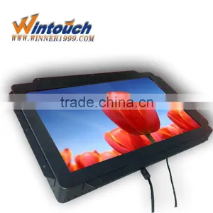 32 Inch IR Touch Screen Lcd Monitor for Bank Hospital Station thumbnail-5