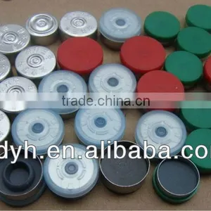 Rubber Stoppers,Aluminum Plastic Caps for Glass Vial thumbnail-1