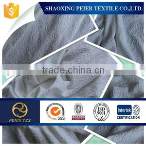 100% POLYESTER EMBOSSED KNITTING FABRIC FOR DRESS thumbnail-1