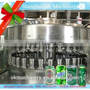 OK-020 Carbonated Beverage Metal and PET Can Filling Machine thumbnail-1