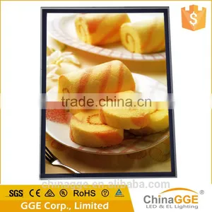 Black Color Frame Magnetic Open Type Light Boxes With LED IC Chip thumbnail-1
