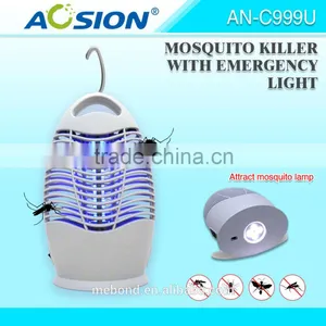 Aosion 2 Years Warranty High Voltage Uva Lamp Mosquito Zapper With Emergency Light thumbnail-1