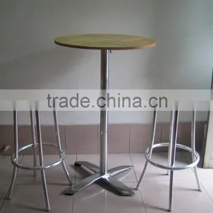 Used High Top Aluminum Wooden Bar Furniture YPB015 F8H3A thumbnail-1