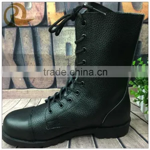 Hot Sale Best Quality Army Men Black Leather Desert Tactical Boots thumbnail-1
