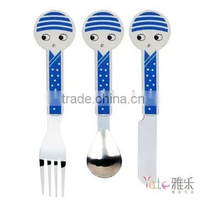 Stainless Steel Tableware Set Kid Cutlery thumbnail-1
