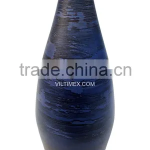 Tall Bamboo Vase, Art Bamboo Vase for Home Decoration thumbnail-1