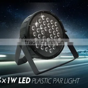 36pcs*0.5W LED Plastic Par Light RGBW LED Mini Par Can Light thumbnail-2