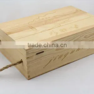 Customized Differetnt Luxury Wine Box Custom Wooden Wine Gift Box / Wine Box thumbnail-3