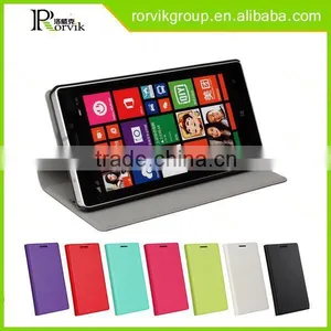 China Manufacturer Wholesale Mobile Phone Leather Case for Thinnest Cell Phone Case for NOKIA Lumia930 thumbnail-6