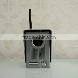 Access Control System 2.4Ghz 7inch TFT LCD Screen Wireless Video Doorbell Intercom for Apartment Touch Key thumbnail-5