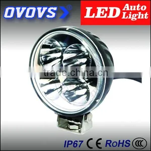 12v Round Led Light 12w Offroad Light Auto Accessories for Truck thumbnail-1