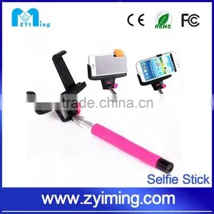 Zyiming Wholesale New Products YM-Z07-6 Bluetooth Foldable Selfie Stick 2015 for Mobile Phone thumbnail-1