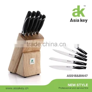 6 Pieces Stainless Steel Knife Block Set With ABS and SS430 Handle thumbnail-1