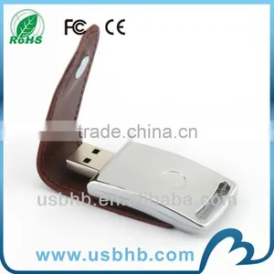 Topper Leather Polished Usb Leather Flash Driver 2gb thumbnail-1