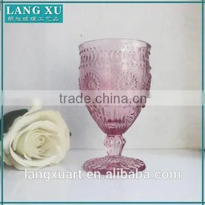 Purple Colored Juice Water Goblet Glass thumbnail-1