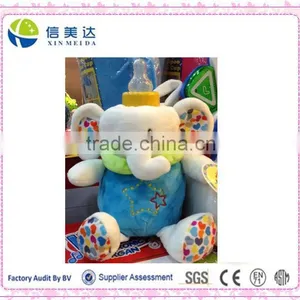 Plush Elephant Baby Bottle /Custom SIZE Animal Bottle Warmer thumbnail-1