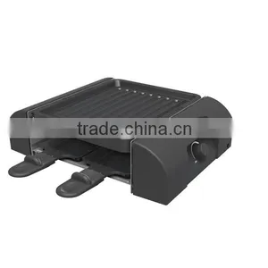 XJ-22811 Great for Partiesand Family ,non Stick Coated Grill Plate ,4 People 600w Japanese Grill thumbnail-1