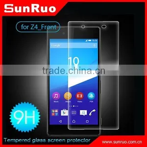 Hot Sale!! Tempered Glass Screen Protector for Xperia Z4, for Sony z4 Tempered Glass Screen Protector thumbnail-1