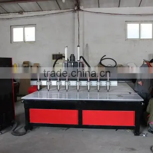 China 6 Spindle Cnc Router/ 6 Head Cnc Router Wood Rotary thumbnail-4
