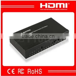 Spdif Digital Optical Audio Matrix 4x2 OEM /ODM 4X4 thumbnail-1