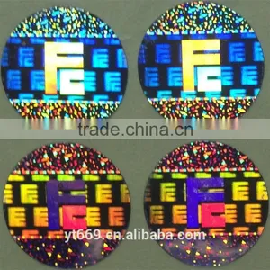 Security Lattice Printing Hologram Label With Custom LOGO thumbnail-2