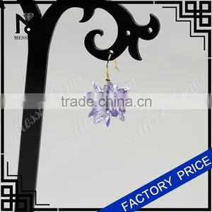 Custom Design Cubic Zirconia Earring Colorful Jewelry thumbnail-2