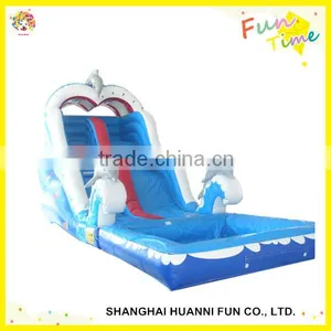 Water Park Equipments, Big Inflatable Water Slides for Sale Accept Customized thumbnail-3