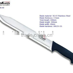 Plastic Handle Stainless Steeel Butcher Knife thumbnail-1