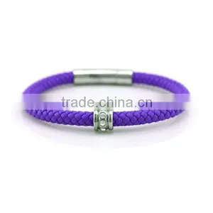 Ribbons Hand Dyed Silk Cord Bracelet thumbnail-1