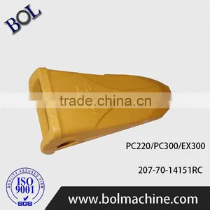 PC300 Excavator Bucket Rock Chisel Tooth and Adaptor thumbnail-1